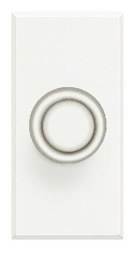  артикул HZ4005 название Установочный выключатель 1-кл. кнопочный 1 мод, цвет Белый, Axolute, Bticino